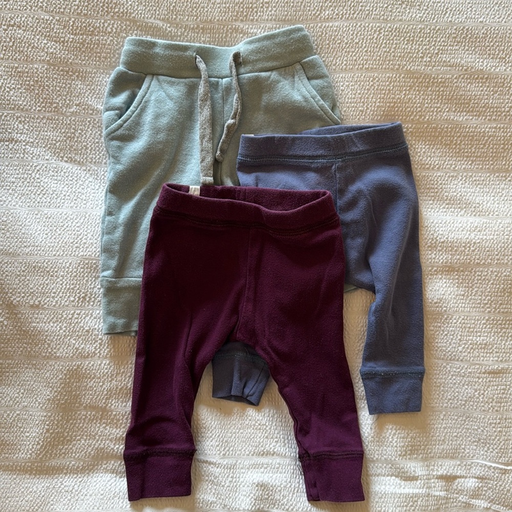 Mini Mioche 3-6 month old pant lot